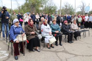 Астраханские патриоты приняли участие в открытии мемориальной доски в честь кавалера ордена Мужества Олега Царя